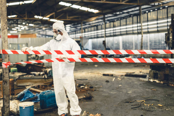 Professional Infectious Disease Decontamination technician working in Jamestown, IN